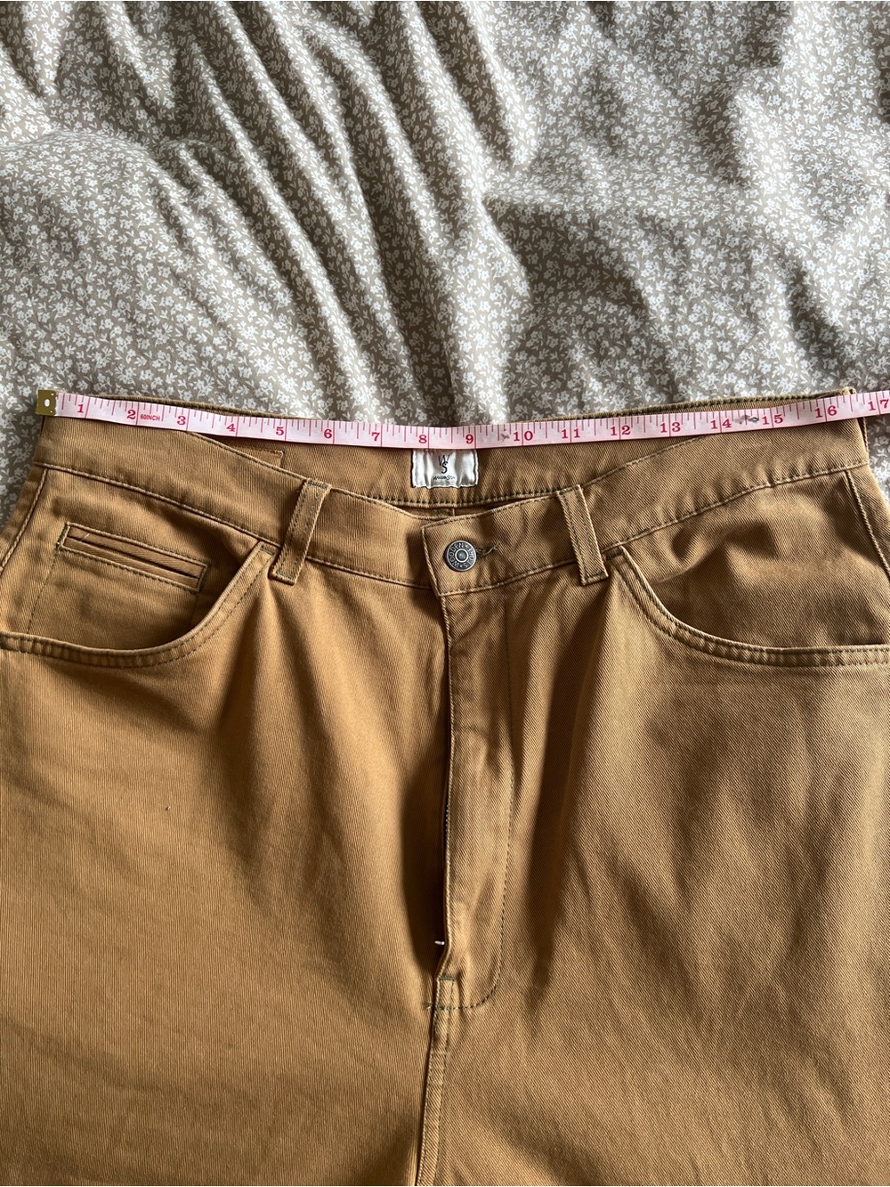 The Wooden Store (Italian brand) Men's Tan Chino Pants - Picture 7 of 16